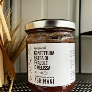 Confettura extra di fragole e melissa